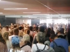 Турникеты на вокзале в Сочи собрали огромные очереди
