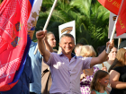 Митинг в поддержку политики Владимира Путина состоялся в Сочи