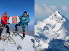 На вершине Эльбруса появился флаг сочинской “Ривьеры”