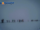 Сочинские горнолыжные курорты засыпало снегом