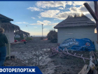Непогода в Сочи разрушила местные пляжи 