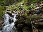 В Сочи можно сделать живописные фотографии на открывшихся водопадах