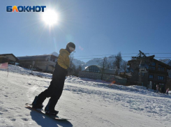 15 тысяч рублей стоит ролик со спуском с гор в Сочи