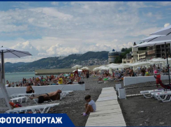 Корреспонденты «Блокнота» оценили пляжи Сочи с «Синими флагами»