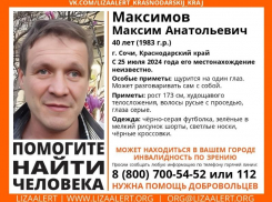 В Сочи без вести пропал 40-летний инвалид по зрению 