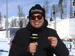 Дмитрий Губерниев выступил комментатором на соревнованиях по биатлону, прошедших в  Сочи