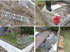 Вандалы разгромили кладбище в СНТ Сочи