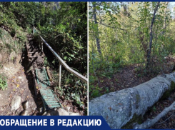 Местная жительница пожаловалась на состояние троп в Сочинском национальном парке