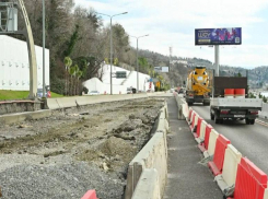 Стало известно, когда закончится масштабный ремонт на участке федеральной трассы в Сочи