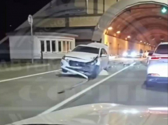 На трассе Адлер — Красная Поляна сбили корову