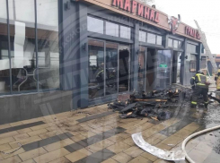  В Сочи сгорело кафе на набережной Дагомыса