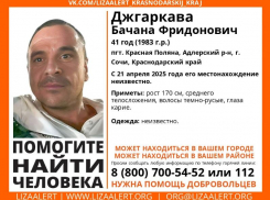 41-летний мужчина 2 недели назад пропал в Красной Поляне Сочи