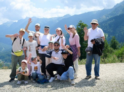 Многодетная семья отдохнула в Сочи по приглашению президента Путина