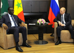 Главные заявления Путина и президента Сенегала во время переговоров в Сочи