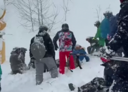 10-летнюю девочку накрыло лавиной в горах Сочи