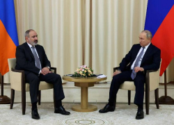 Путин на встрече с Пашиняном в Сочи заявил о необходимости завершить конфликт в Нагорном Карабахе
