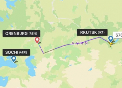 Пассажирский самолет «Иркутск–Сочи» экстренно приземлился в Оренбурге