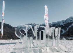 В сочинских горах открылась выставка ледяных скульптур