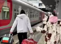  Караоке, покерная и бар: веселая компания выкупила выгон поезда «Москва-Сочи»
