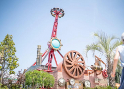 В Сочи открылся самый экстремальный аттракцион страны 