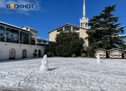 Весна в Сочи началась с морозов