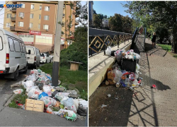 Мусорные свалки увеличились на улицах Сочи