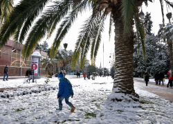 В Сочи температура воздуха понизится до минусовых отметок