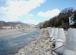 Укрощение горной реки в Лазаревском