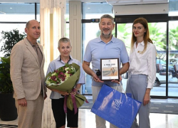 В Сочи встретили 6-миллионного туриста