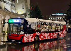  Автобус и электробус желаний вышли на дороги в Сочи 