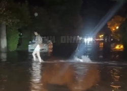 Столица Абхазии ушла под воду из-за сильного ливня