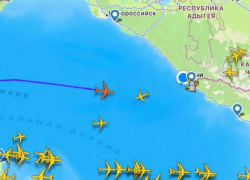 Британский самолет-разведчик летал над морем около Сочи