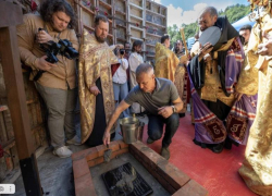 В горах Сочи началось строительство храма Рождества Христова