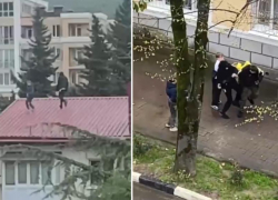 В Сочи подростки бегали по крышам и напали на мальчика-курьера 