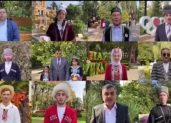 Представители 12 национальностей из Сочи поздравили россиян с праздником 