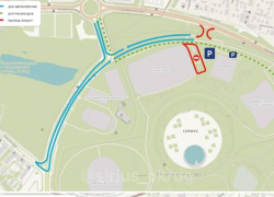 Ночью перекроют парковку у Сириус Арены