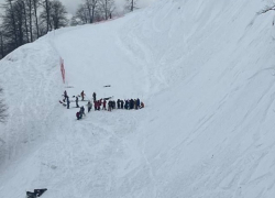 В горном кластере Сочи вновь сошла лавина