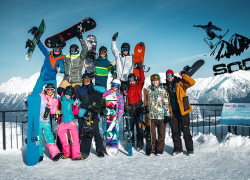 Крупнейший сноупарк создан в Сочи