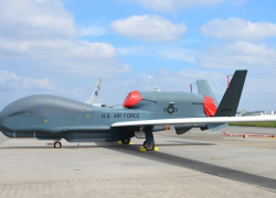 Американский беспилотник снова засекли у берегов Сочи