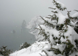 В Сочи в горах ожидают сильный снегопад