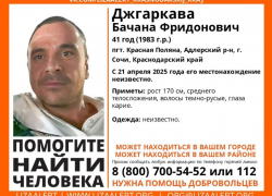 41-летний мужчина 2 недели назад пропал в Красной Поляне Сочи