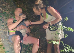 Семья с 6-месячным ребенком заблудилась в горах Сочи, отправившись ночью смотреть водопады