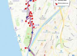 Ограничение движения транспорта введут в Сочи во время крестного хода