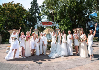 Первый в России парад невест прошел в Сочи