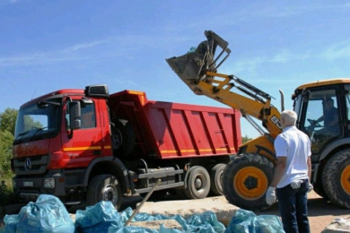 Вывоз строительного мусора  