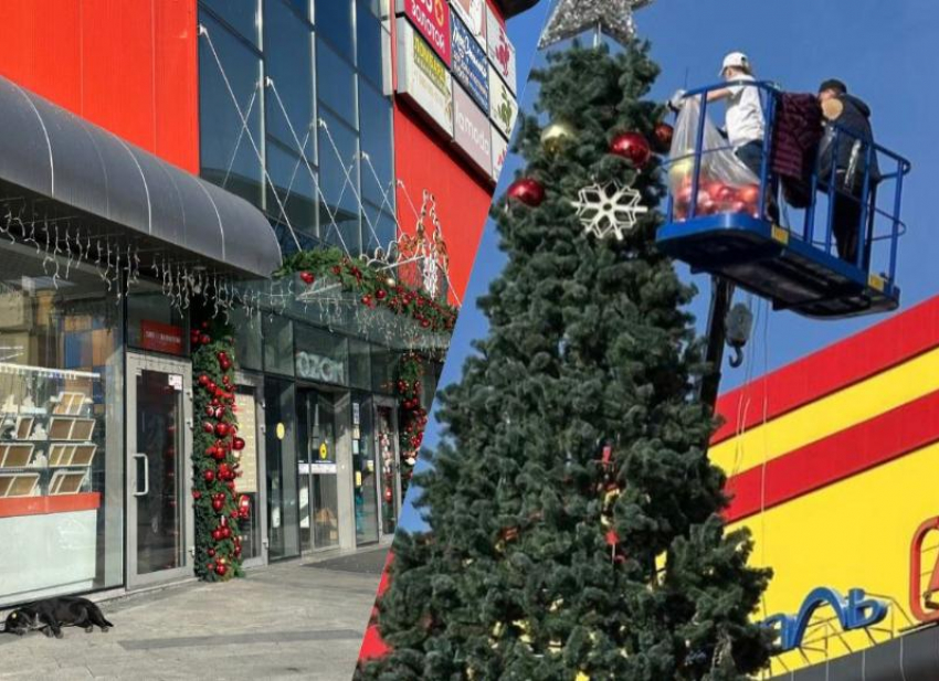 Сочи начали украшать к Новому году