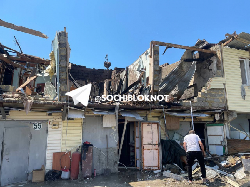 «Блокнот» побывал на месте атаки беспилотников в Сочи