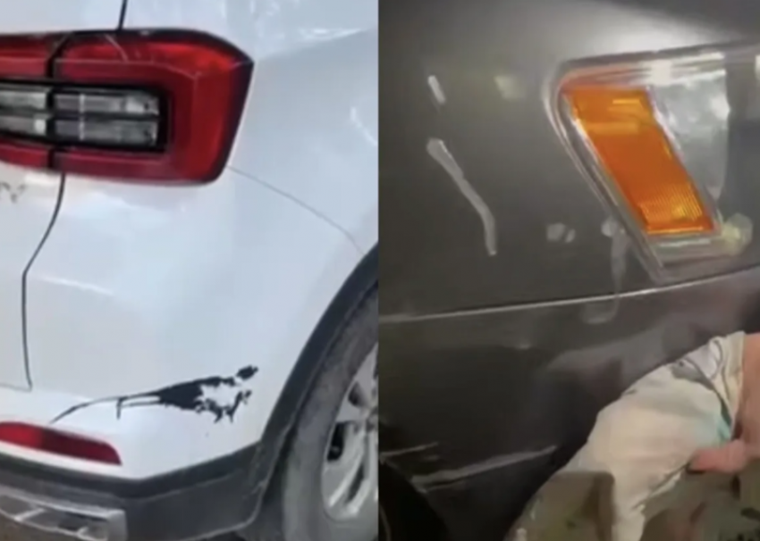 Неизвестная портит чужие машины в Адлере, разбрызгивая на них едкое вещество