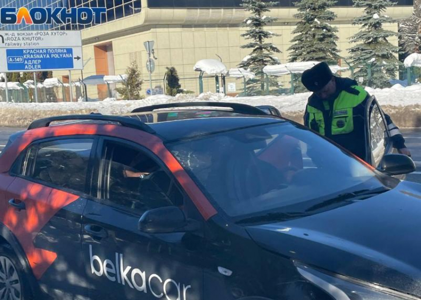 34 пьяных водителя остановили в Сочи в первую неделю года