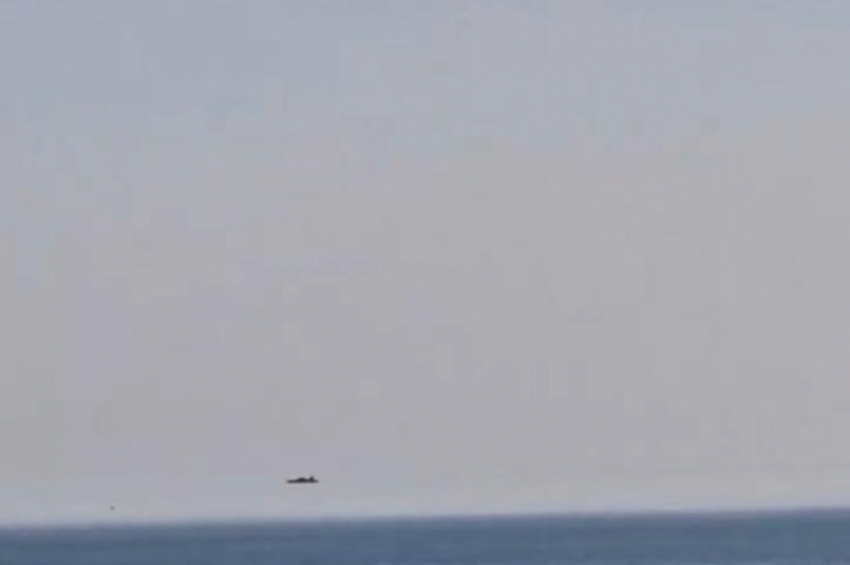 Необычное оптическое явление запечатлели у берегов Сочи